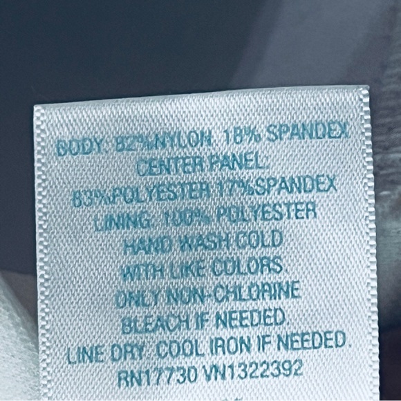 Kona Sol Swimsuit UPF 50+Navy White One Shoulder Striped One Piece M - Picture 10 of 10